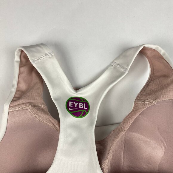 NWT Nike EYBL Tank Shelf Bra White Women's L Basketball - Picture 5 of 16